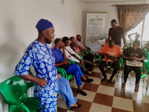 Community Stakeholders Meeting on I-AIHD ECEWS SPEED CDC Project in Osun State. 